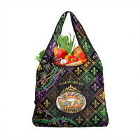 Mardi Gras Grocery Bag King Cake Royal