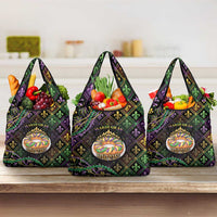 Mardi Gras Grocery Bag King Cake Royal