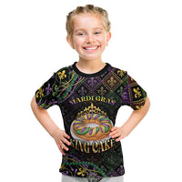 Personalized Mardi Gras Kid T Shirt King Cake Royal