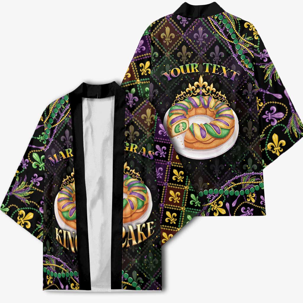 Personalized Mardi Gras Kimono King Cake Royal