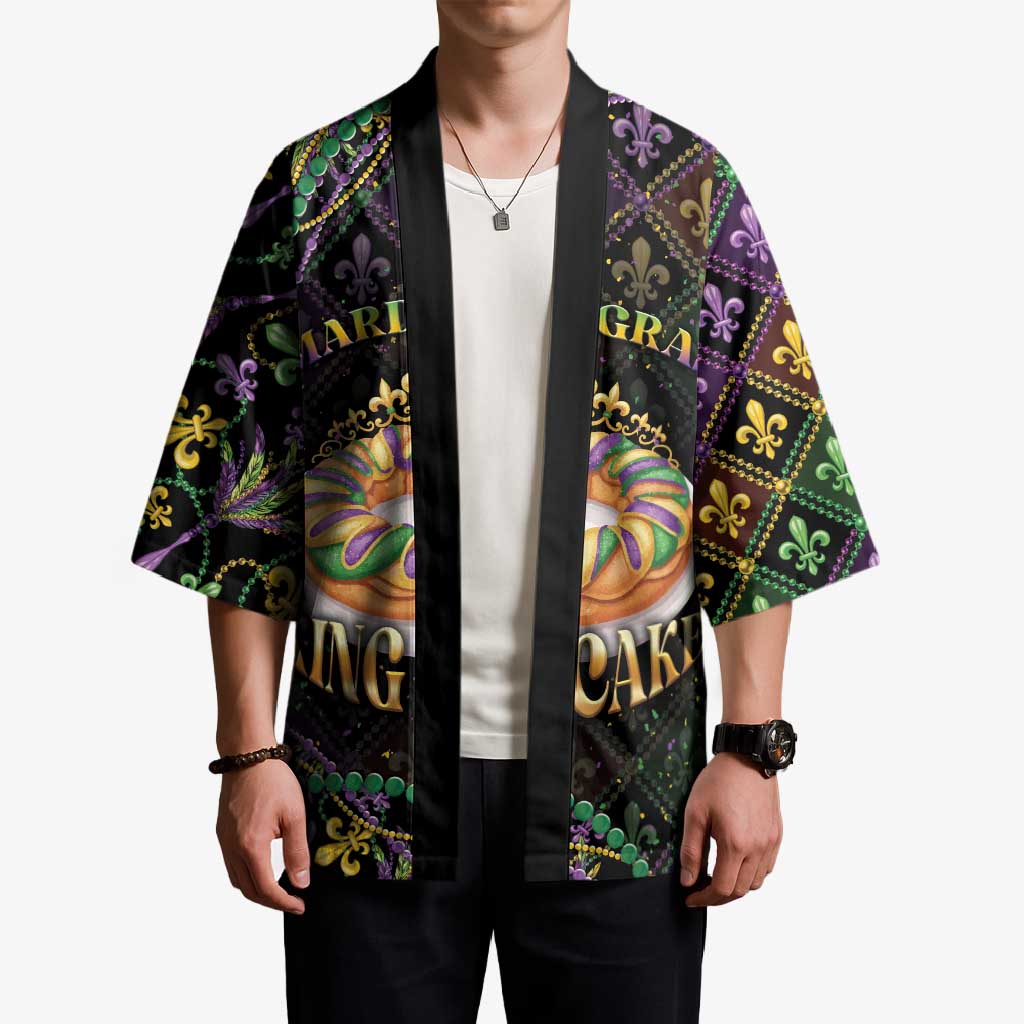 Personalized Mardi Gras Kimono King Cake Royal