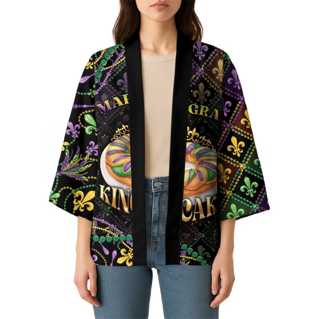 Personalized Mardi Gras Kimono King Cake Royal