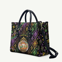 Mardi Gras Leather Bag King Cake Royal