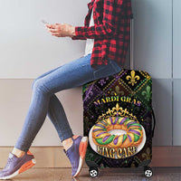 Mardi Gras Luggage Cover King Cake Royal