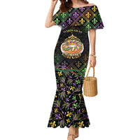 Personalized Mardi Gras Mermaid Dress King Cake Royal