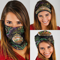 Mardi Gras Neck Gaiter King Cake Royal