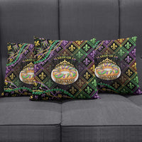 Mardi Gras Pillow Cover King Cake Royal