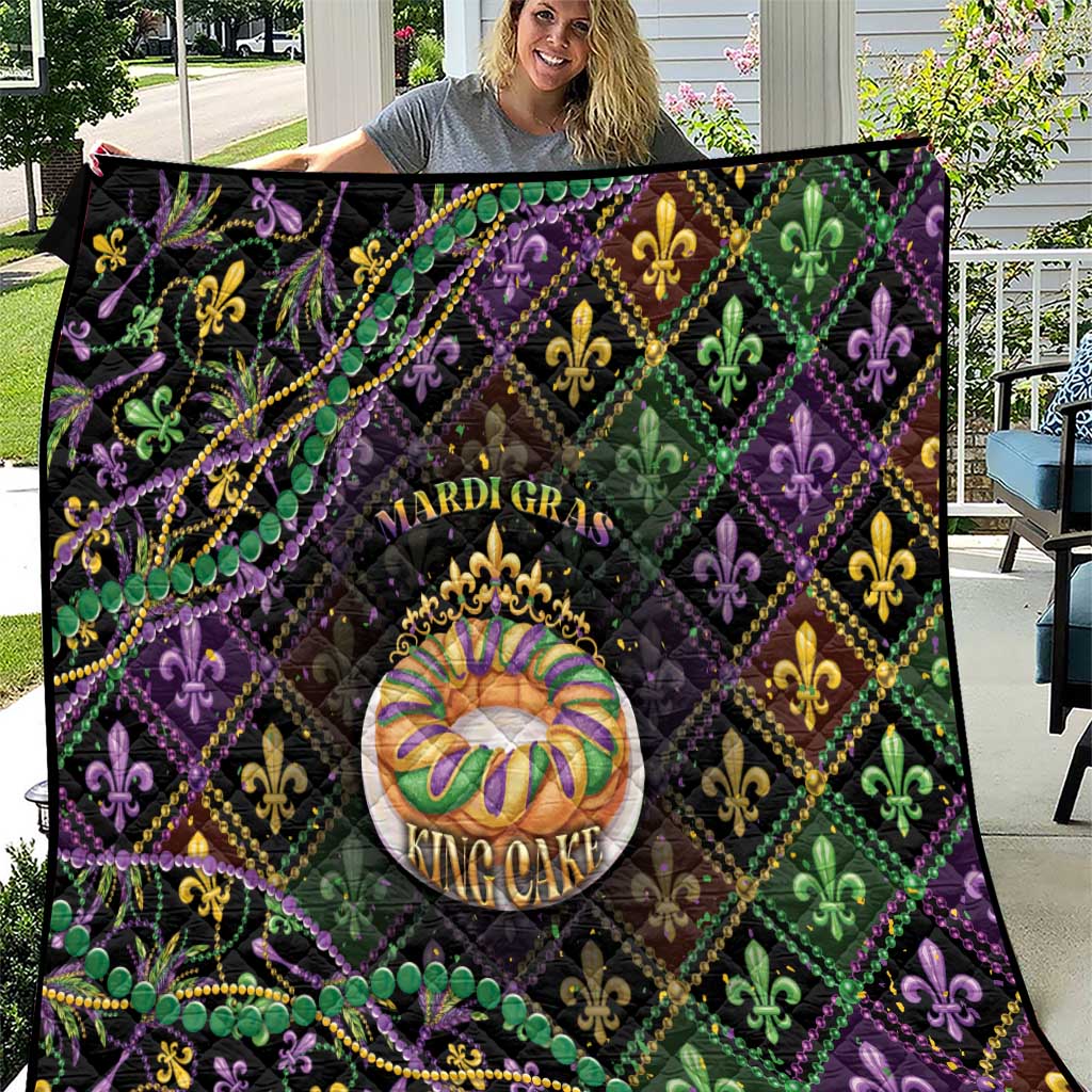 Mardi Gras Quilt King Cake Royal