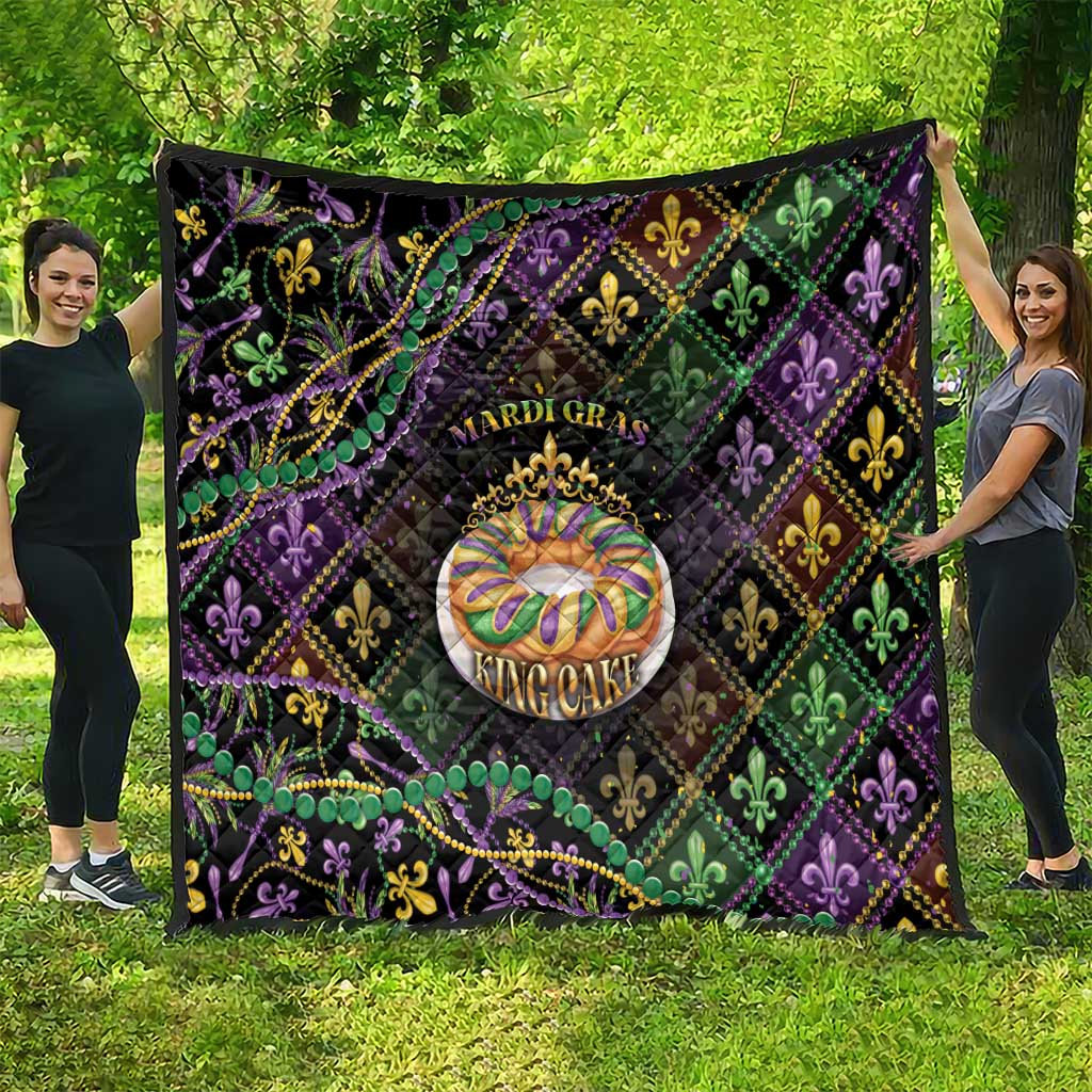Mardi Gras Quilt King Cake Royal