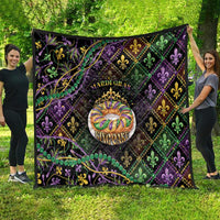 Mardi Gras Quilt King Cake Royal