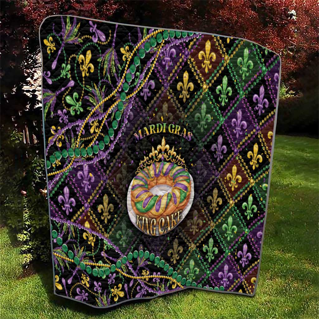 Mardi Gras Quilt King Cake Royal