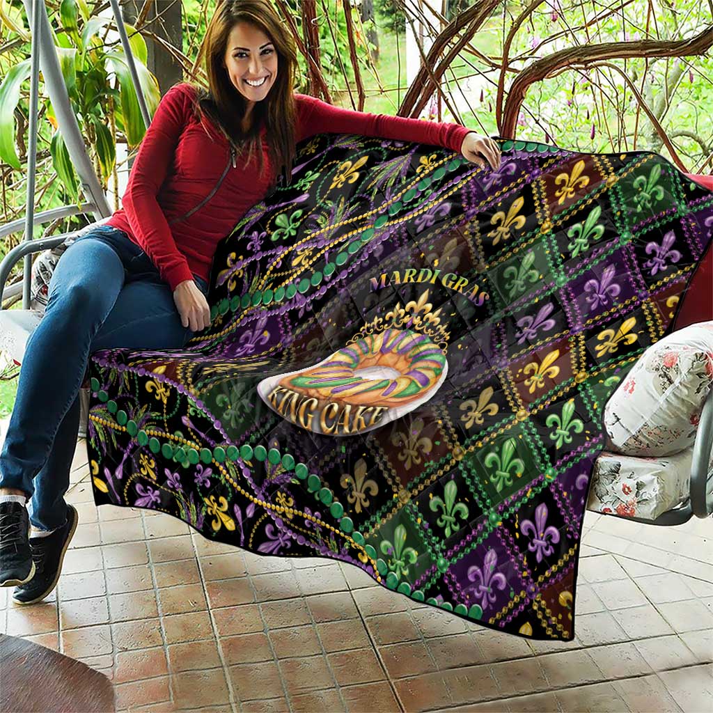Mardi Gras Quilt King Cake Royal