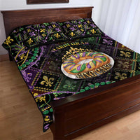 Mardi Gras Quilt Bed Set King Cake Royal