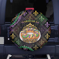 Mardi Gras Spare Tire Cover King Cake Royal