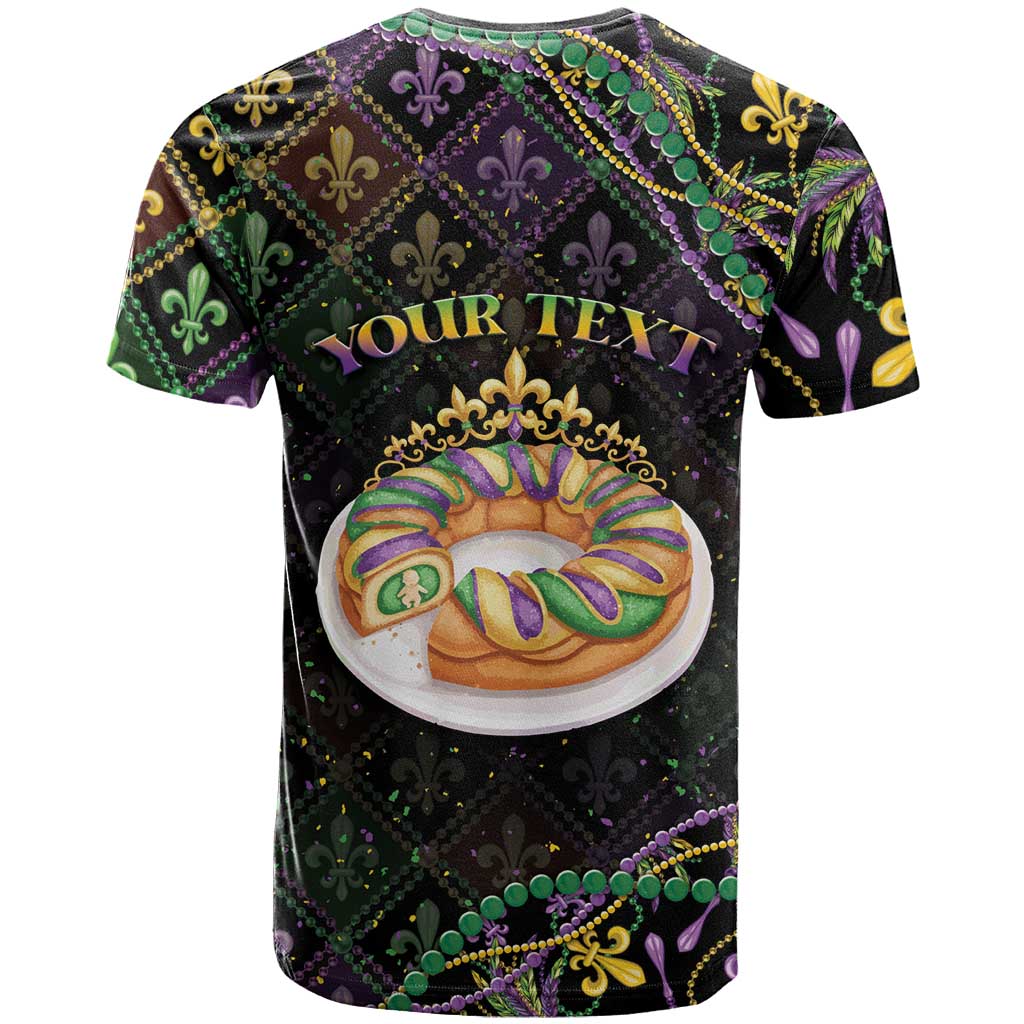 Personalized Mardi Gras T Shirt King Cake Royal