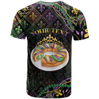 Personalized Mardi Gras T Shirt King Cake Royal