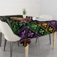 Mardi Gras Tablecloth King Cake Royal