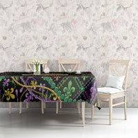 Mardi Gras Tablecloth King Cake Royal