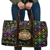Mardi Gras Travel Bag King Cake Royal