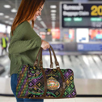 Mardi Gras Travel Bag King Cake Royal