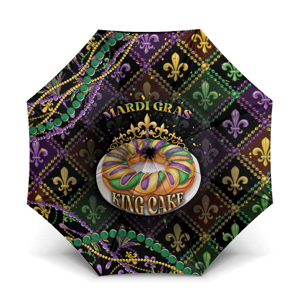 Mardi Gras Umbrella King Cake Royal