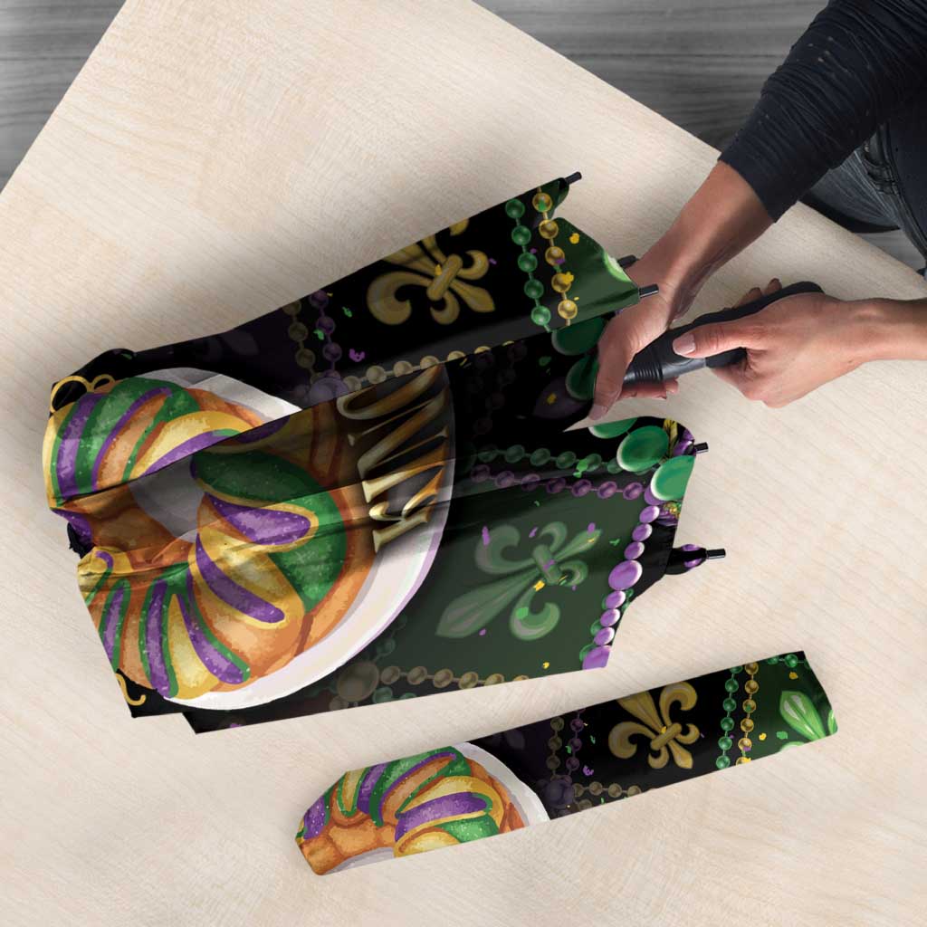 Mardi Gras Umbrella King Cake Royal