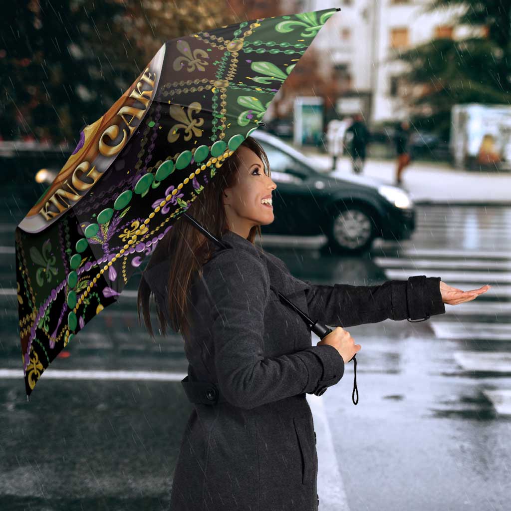 Mardi Gras Umbrella King Cake Royal