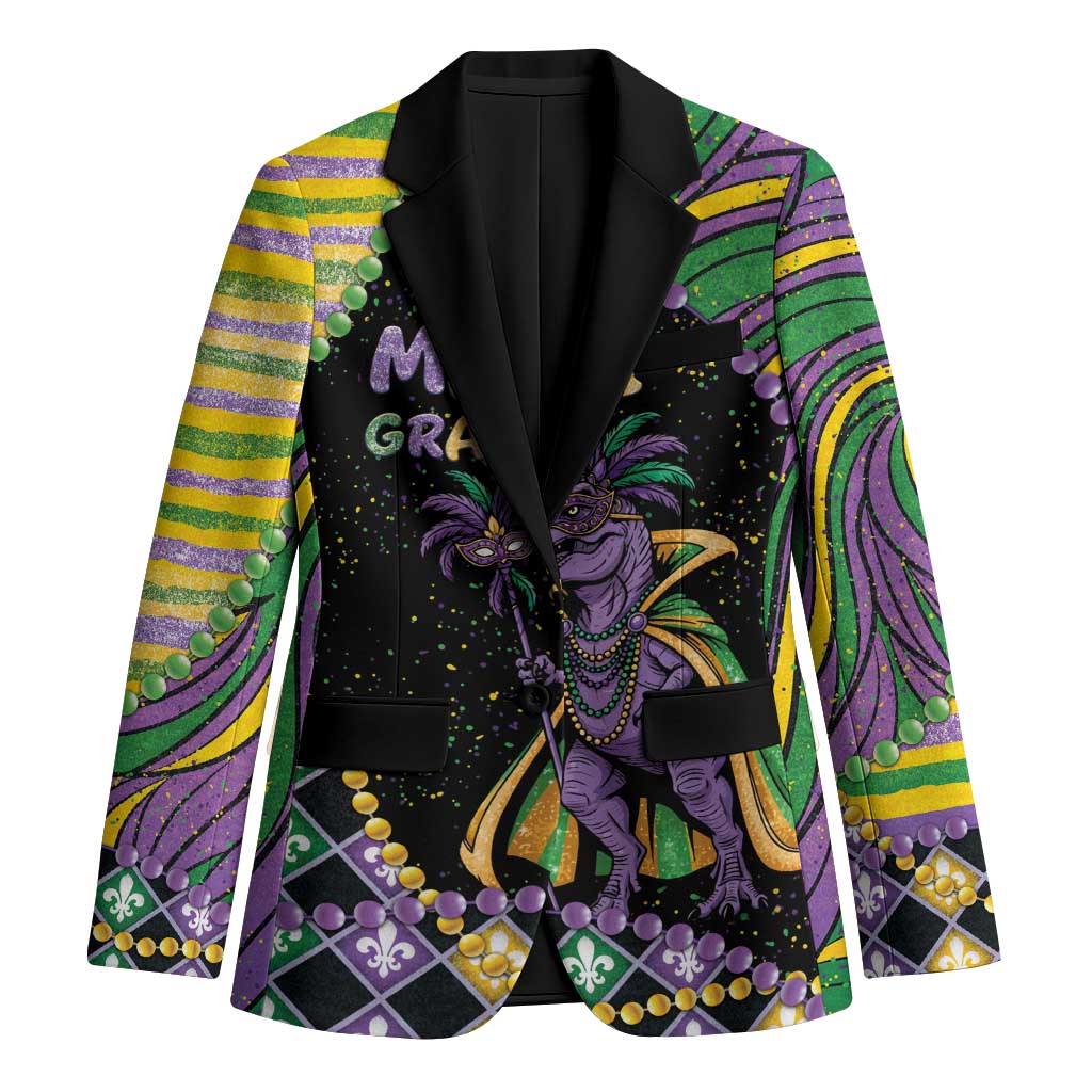 Mardi Gras Blazer King Rex Glitter Effect