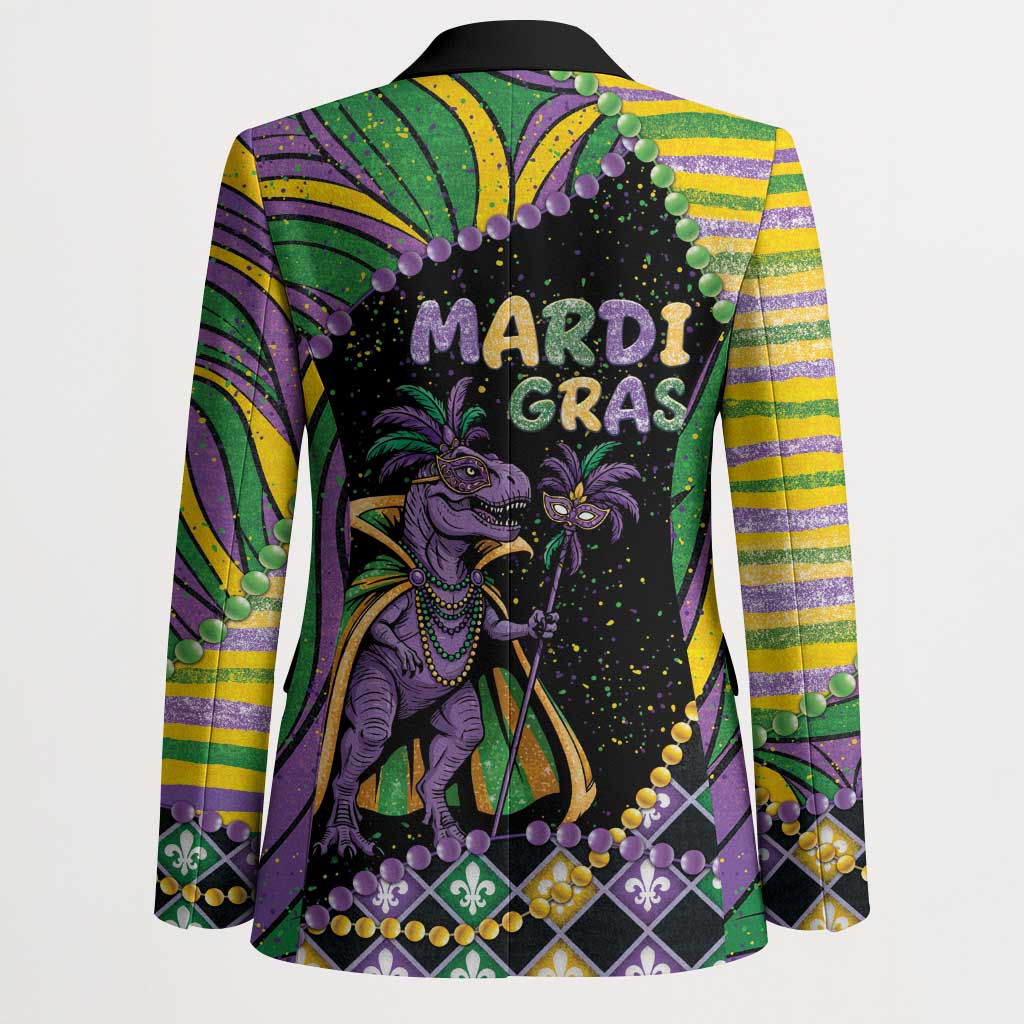 Mardi Gras Blazer King Rex Glitter Effect