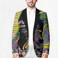 Mardi Gras Blazer King Rex Glitter Effect