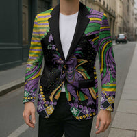 Mardi Gras Blazer King Rex Glitter Effect