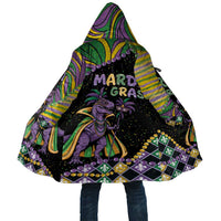 Mardi Gras Cloak King Rex Glitter Effect