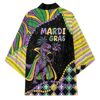 Mardi Gras Kimono King Rex Glitter Effect