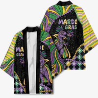 Mardi Gras Kimono King Rex Glitter Effect