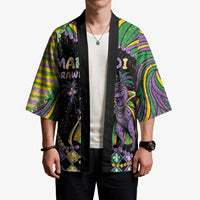 Mardi Gras Kimono King Rex Glitter Effect
