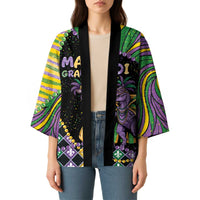 Mardi Gras Kimono King Rex Glitter Effect