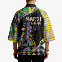Mardi Gras Kimono King Rex Glitter Effect