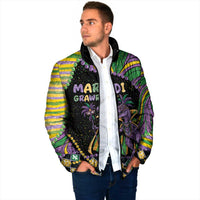 Mardi Gras Padded Jacket King Rex Glitter Effect