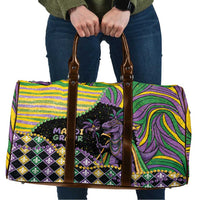 Mardi Gras Travel Bag King Rex Glitter Effect