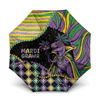 Mardi Gras Umbrella King Rex Glitter Effect