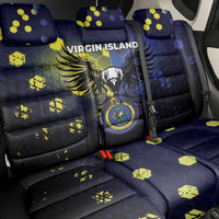 United States Virgin Islands Back Car Seat Cover Eagle Bird Unique Style - Wonder Print Shop