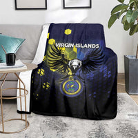 United States Virgin Islands Blanket Eagle Bird Unique Style - Wonder Print Shop