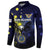Personalized United States Virgin Islands Button Sweatshirt Eagle Bird Unique Style - Wonder Print Shop