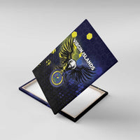 United States Virgin Islands Canvas Wall Art Eagle Bird Unique Style - Wonder Print Shop