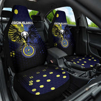 United States Virgin Islands Car Seat Cover Eagle Bird Unique Style - Wonder Print Shop