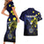 Personalized United States Virgin Islands Couples Matching Short Sleeve Bodycon Dress and Hawaiian Shirt Eagle Bird Unique Style - Wonder Print Shop