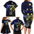 Personalized United States Virgin Islands Family Matching Long Sleeve Bodycon Dress and Hawaiian Shirt Eagle Bird Unique Style - Wonder Print Shop
