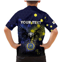 Personalized United States Virgin Islands Family Matching Mermaid Dress and Hawaiian Shirt Eagle Bird Unique Style - Wonder Print Shop