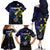 Personalized United States Virgin Islands Family Matching Off The Shoulder Long Sleeve Dress and Hawaiian Shirt Eagle Bird Unique Style - Wonder Print Shop