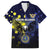Personalized United States Virgin Islands Family Matching Off The Shoulder Long Sleeve Dress and Hawaiian Shirt Eagle Bird Unique Style - Wonder Print Shop